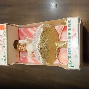 Vintage Jewelbrite electric angel tree topper $25.00 #345